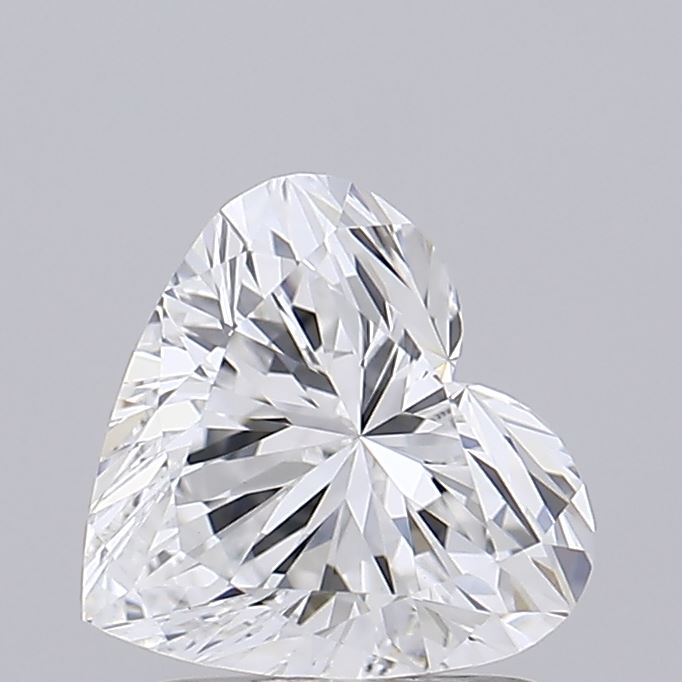 IGI 1.54 Carat Heart Lab Grown Diamond