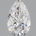 IGI 1.31 Carat Pear Lab Grown Diamond 人工培育鑽石 實驗室人造鑽石