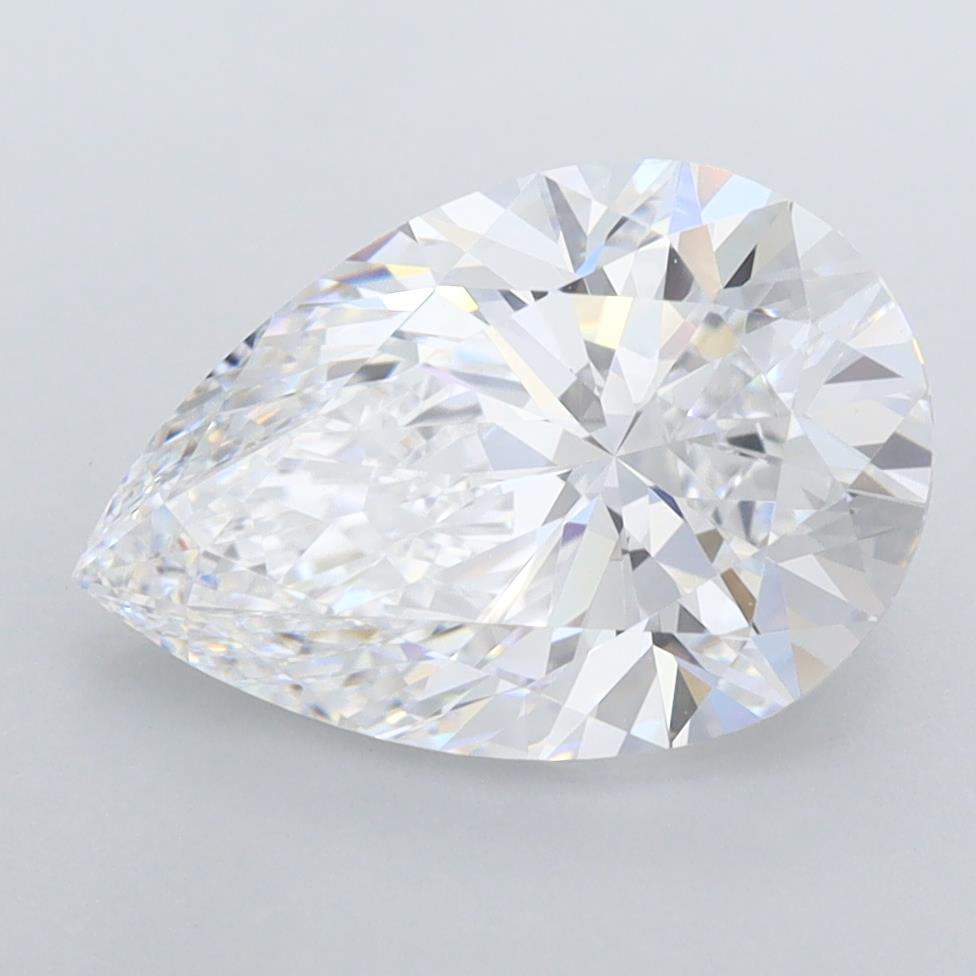 IGI 3.04 Carat Pear Lab Grown Diamond 人工培育鑽石 實驗室人造鑽石