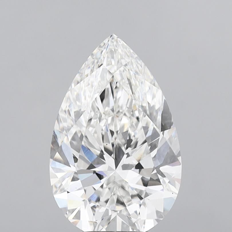 IGI 5.05 Carat Pear Lab Grown Diamond 人工培育鑽石 實驗室人造鑽石