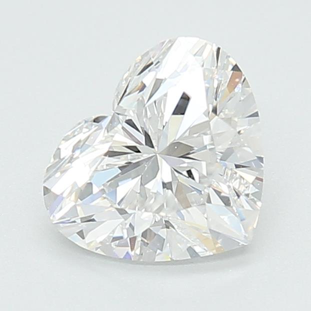 IGI 1.25 Carat Heart Lab Grown Diamond