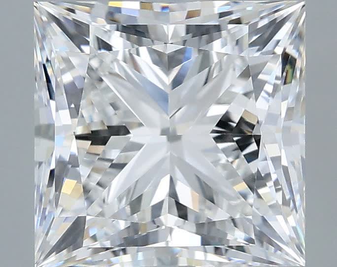 IGI 3.40 Carat Princess Cut Lab Grown Diamond 人工培育鑽石 實驗室人造鑽石