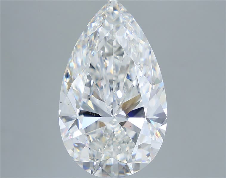 IGI 6.01 Carat Pear Lab Grown Diamond 人工培育鑽石 實驗室人造鑽石