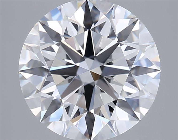 GIA 2.58 Carat Round Brilliant Lab Grown Diamond