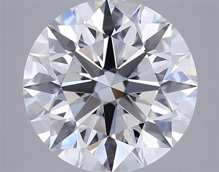 GIA 2.58 Carat Round Brilliant Lab Grown Diamond