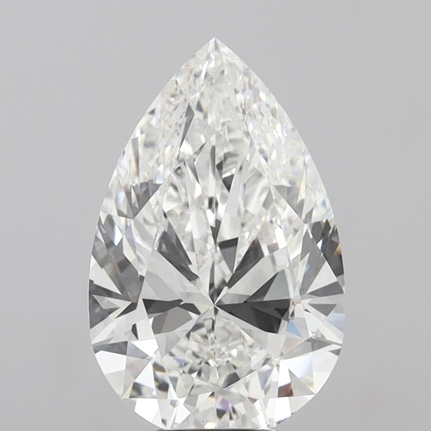 IGI 7.03 Carat Pear Lab Grown Diamond 人工培育鑽石 實驗室人造鑽石