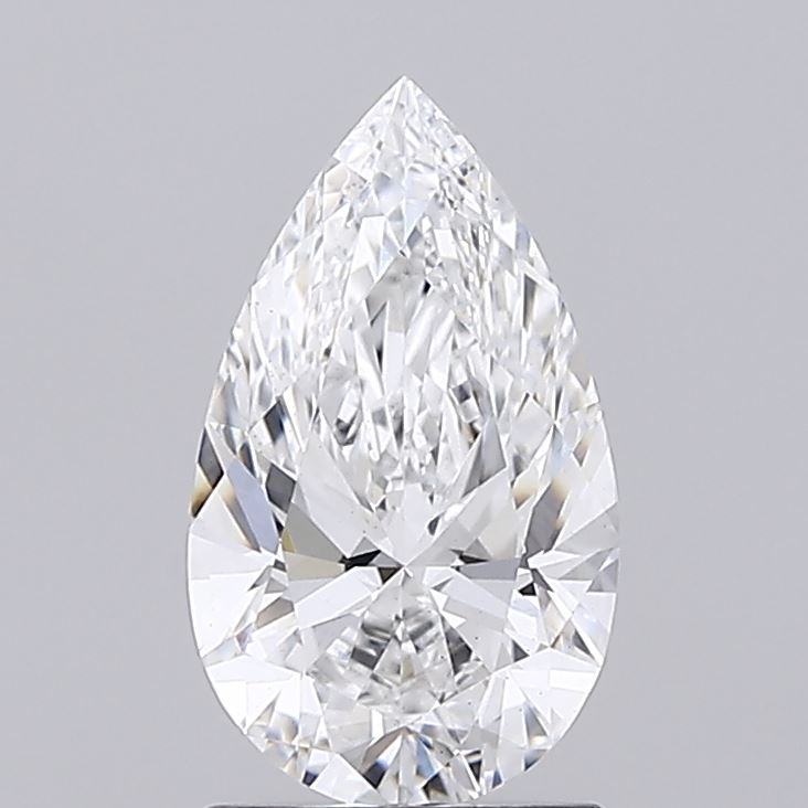 IGI 1.38 Carat Pear Lab Grown Diamond
