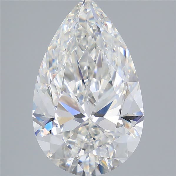 IGI 4.02 Carat Pear Lab Grown Diamond 人工培育鑽石 實驗室人造鑽石