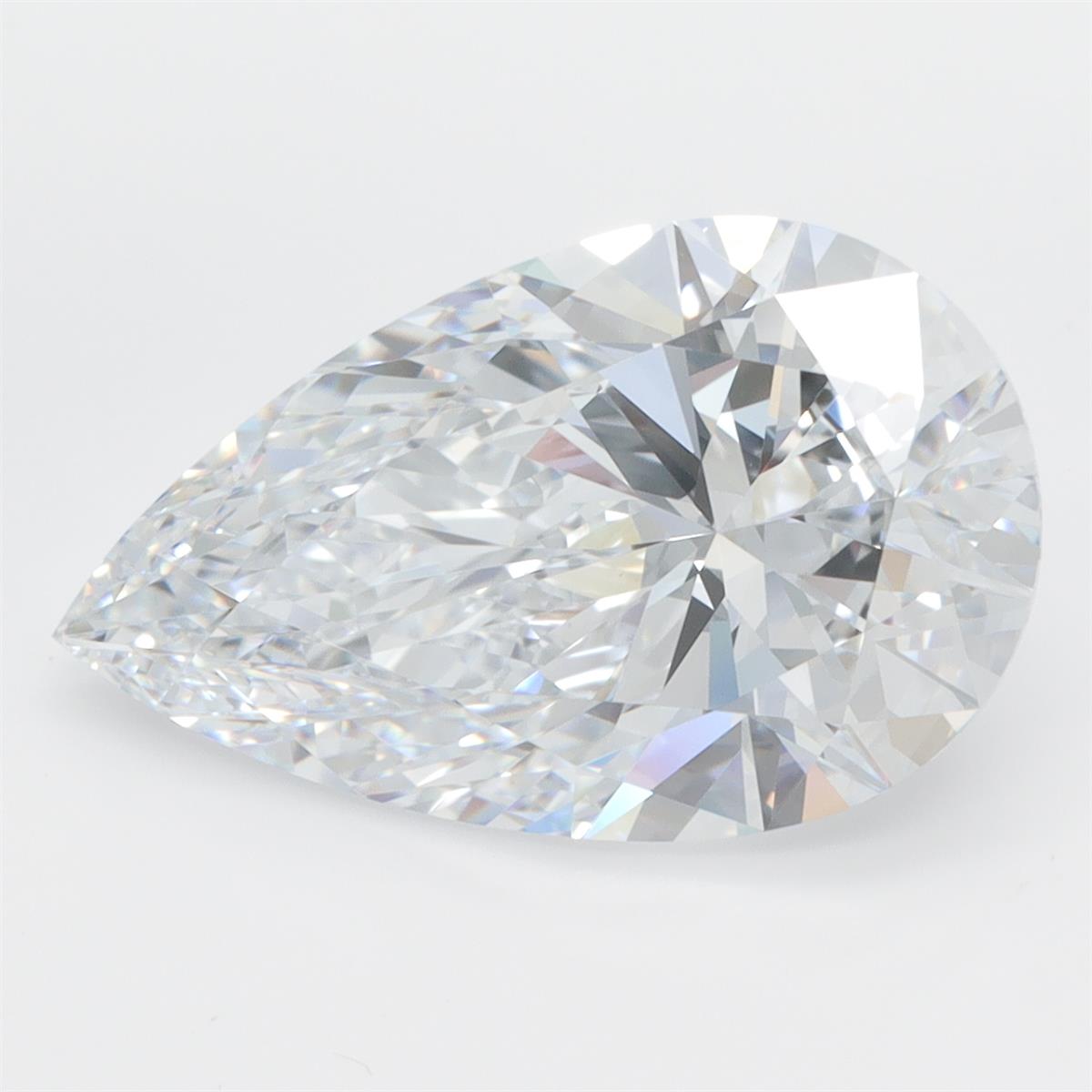 IGI 5.37 Carat Pear Lab Grown Diamond 人工培育鑽石 實驗室人造鑽石