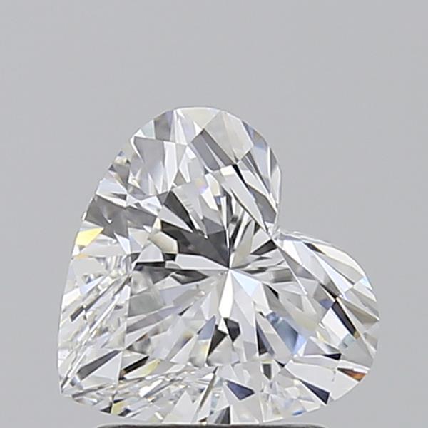 IGI 1.51 Carat Heart Lab Grown Diamond