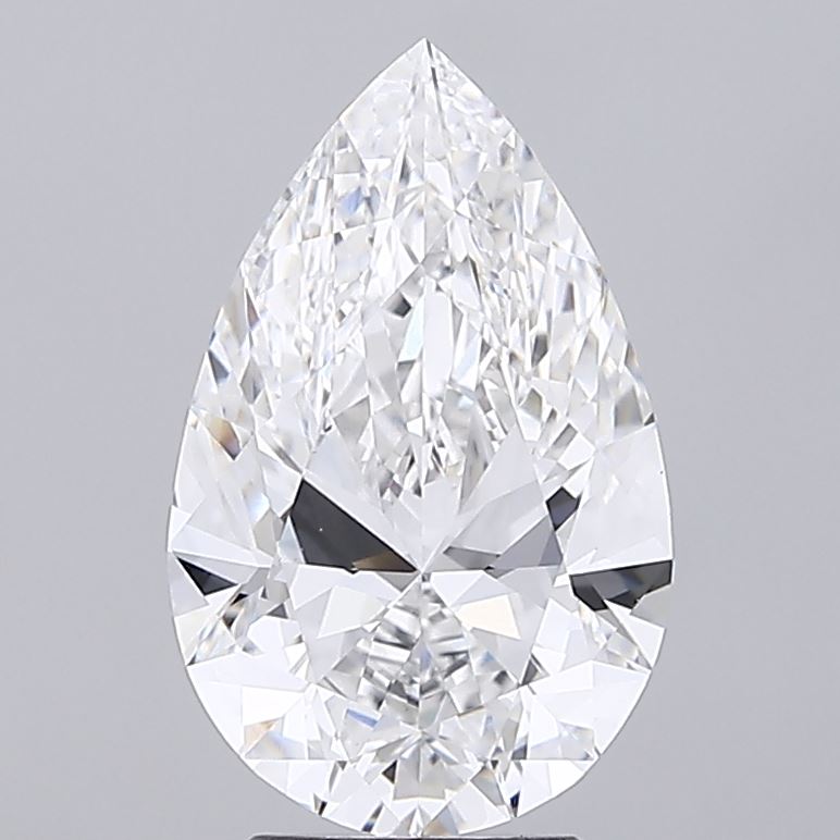 IGI 4.00 Carat Pear Lab Grown Diamond 人工培育鑽石 實驗室人造鑽石