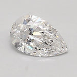 IGI 0.66 Carat Pear Lab Grown Diamond