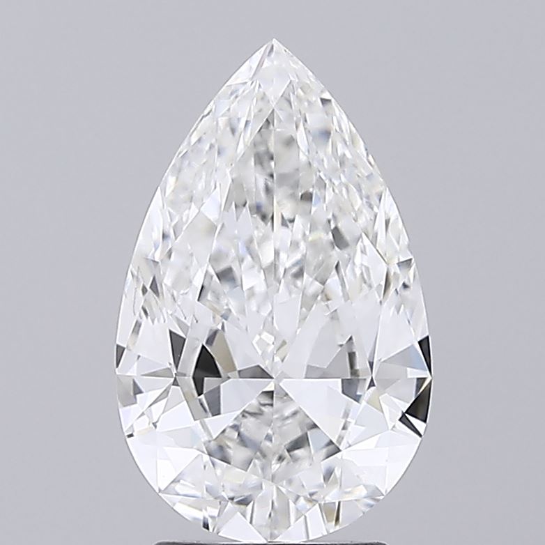 IGI 2.84 Carat Pear Lab Grown Diamond 人工培育鑽石 實驗室人造鑽石