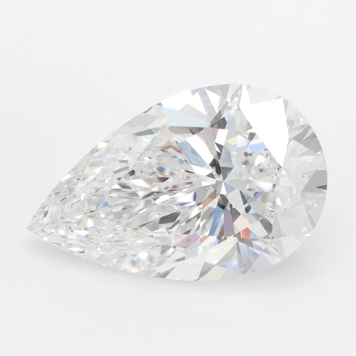 IGI 4.03 Carat Pear Lab Grown Diamond 人工培育鑽石 實驗室人造鑽石