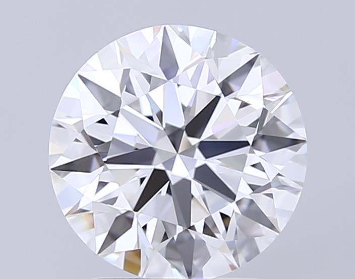 GIA 2.91 Carat Round Brilliant Lab Grown Diamond
