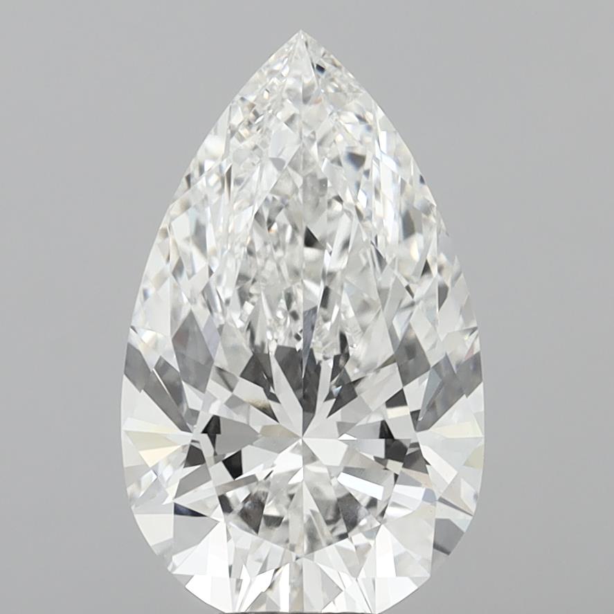IGI 7.57 Carat Pear Lab Grown Diamond 人工培育鑽石 實驗室人造鑽石