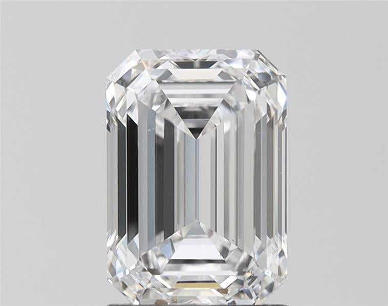 GIA 2.64 Carat Emerald Lab Grown Diamond 人工培育鑽石 實驗室人造鑽石