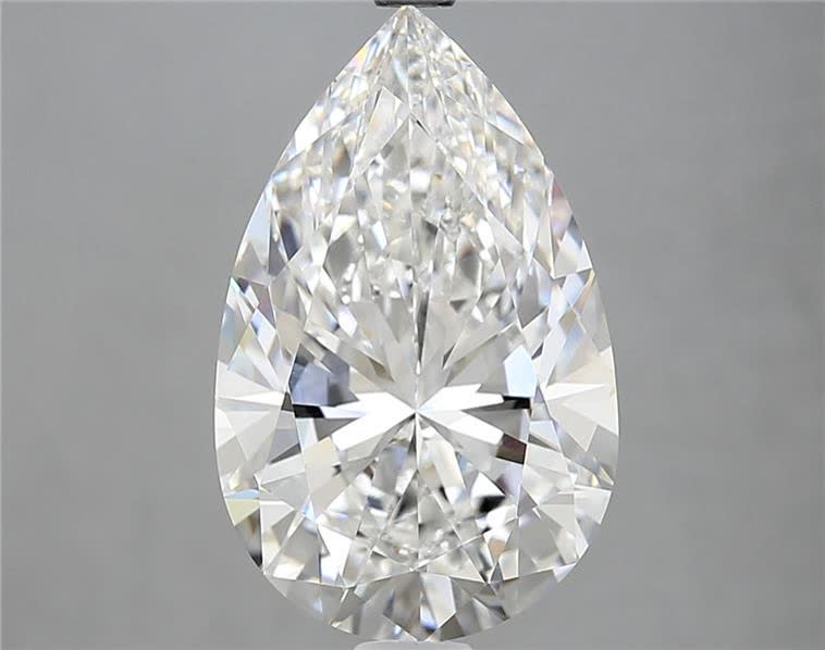 IGI 5.40 Carat Pear Lab Grown Diamond 人工培育鑽石 實驗室人造鑽石
