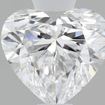 IGI 0.59 Carat Heart Lab Grown Diamond