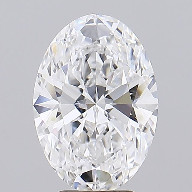 GIA 2.93 Carat Oval Lab Grown Diamond 人工培育鑽石 實驗室人造鑽石