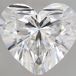 IGI 1.51 Carat Heart Lab Grown Diamond