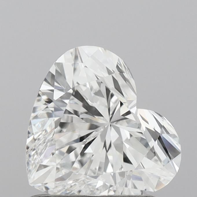 IGI 1.04 Carat Heart Lab Grown Diamond