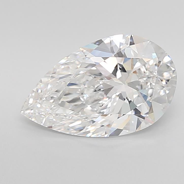 IGI 3.06 Carat Pear Lab Grown Diamond 人工培育鑽石 實驗室人造鑽石