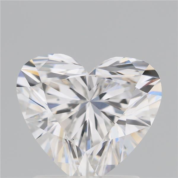 IGI 1.59 Carat Heart Lab Grown Diamond