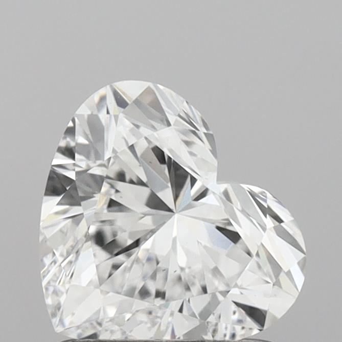 IGI 1.08 Carat Heart Lab Grown Diamond