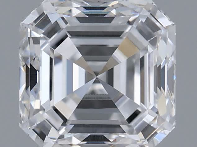 IGI 1 Carat Asscher Lab Grown Diamond