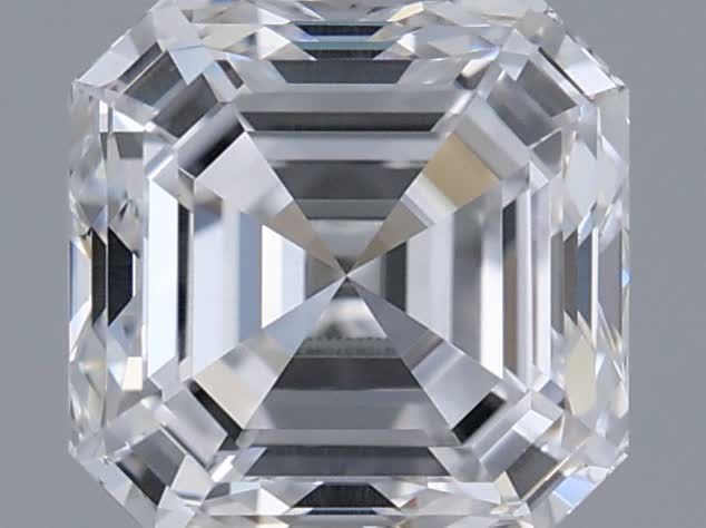 IGI 1 Carat Asscher Lab Grown Diamond