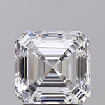 IGI 2 Carat Square Emerald Lab Grown Diamond