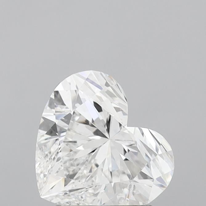 IGI 1.52 Carat Heart Lab Grown Diamond
