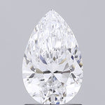 IGI 1.38 Carat Pear Lab Grown Diamond 人工培育鑽石 實驗室人造鑽石