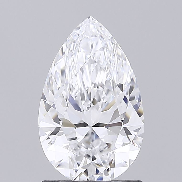 IGI 1.38 Carat Pear Lab Grown Diamond 人工培育鑽石 實驗室人造鑽石