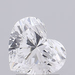 IGI 1.4 Carat Heart Lab Grown Diamond
