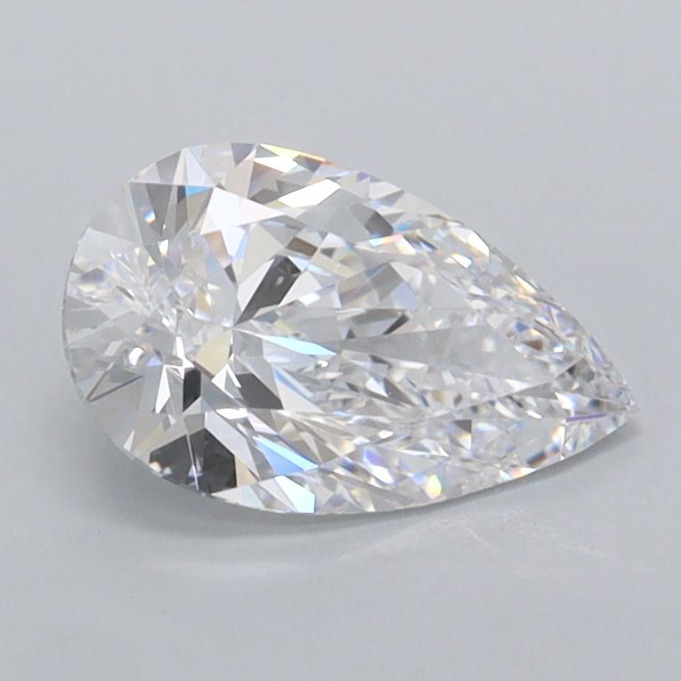 IGI 1.00 Carat Pear Lab Grown Diamond 人工培育鑽石 實驗室人造鑽石