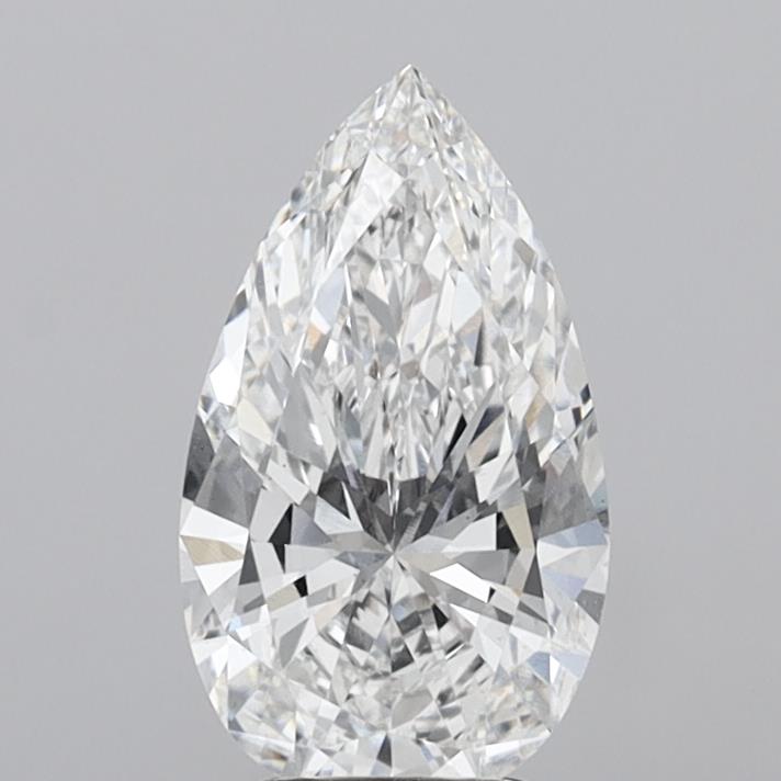 IGI 3.10 Carat Pear Lab Grown Diamond 人工培育鑽石 實驗室人造鑽石