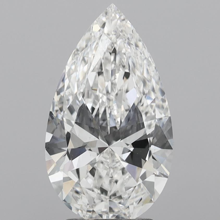 IGI 2.52 Carat Pear Lab Grown Diamond 人工培育鑽石 實驗室人造鑽石