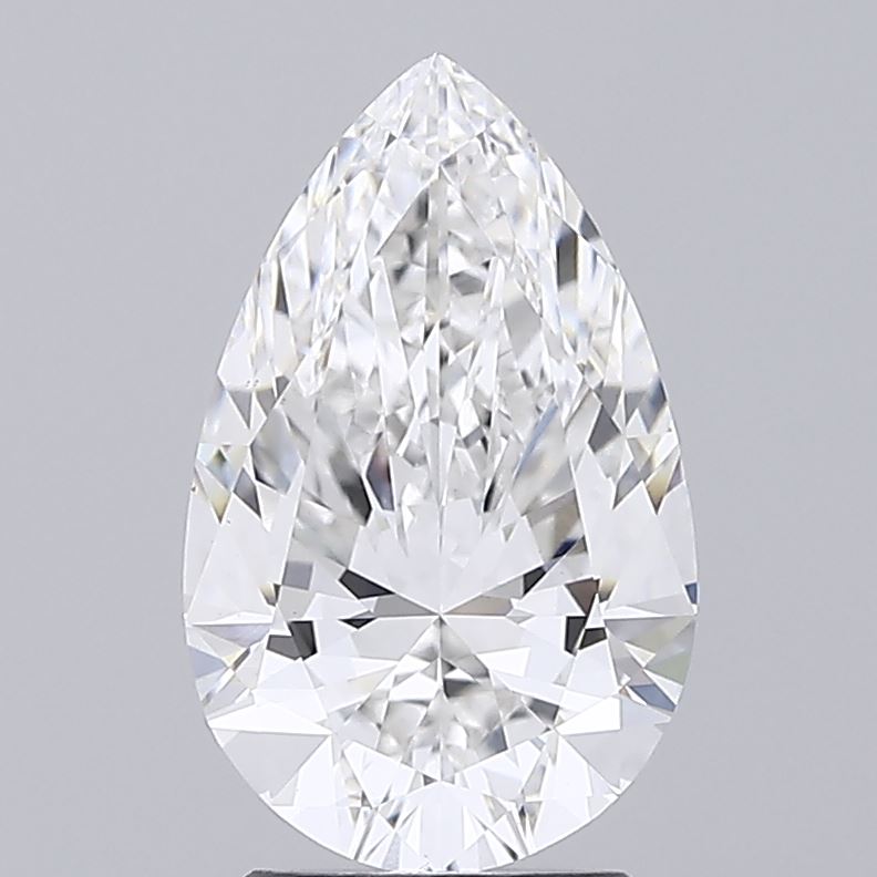 IGI 3.01 Carat Pear Lab Grown Diamond 人工培育鑽石 實驗室人造鑽石