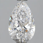 IGI 1.63 Carat Pear Lab Grown Diamond 人工培育鑽石 實驗室人造鑽石