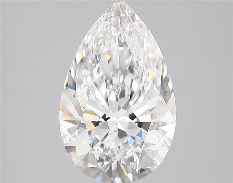 IGI 3.36 Carat Pear Lab Grown Diamond 人工培育鑽石 實驗室人造鑽石