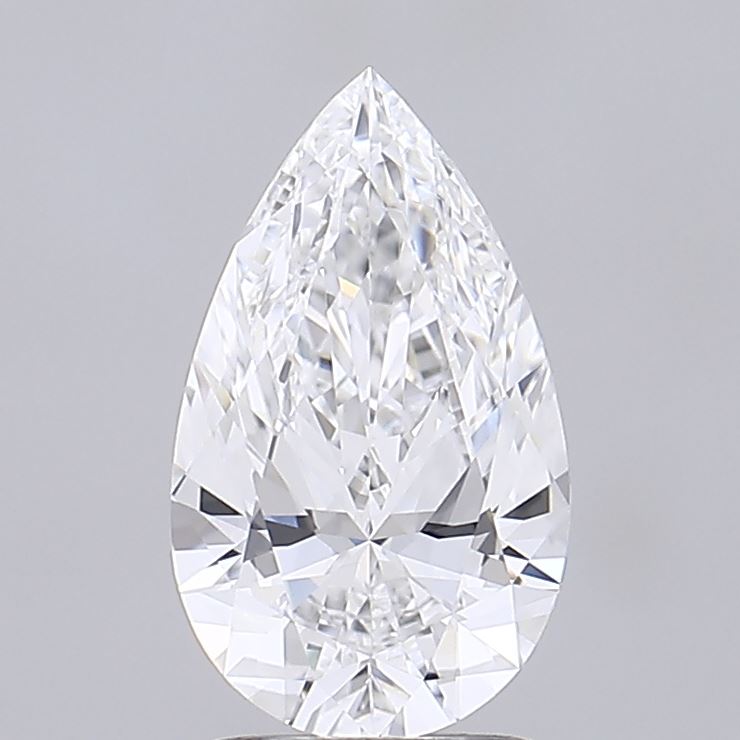 IGI 1.62 Carat Pear Lab Grown Diamond 人工培育鑽石 實驗室人造鑽石