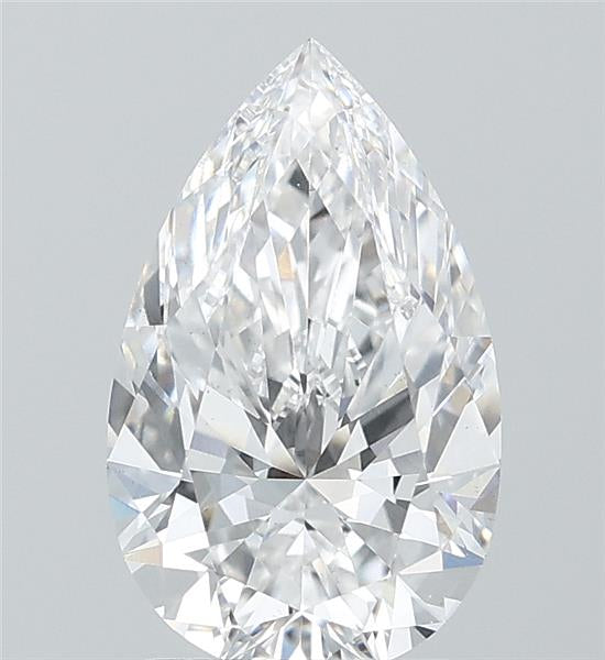 GIA 2.02 Carat Pear Lab Grown Diamond 人工培育鑽石 實驗室人造鑽石