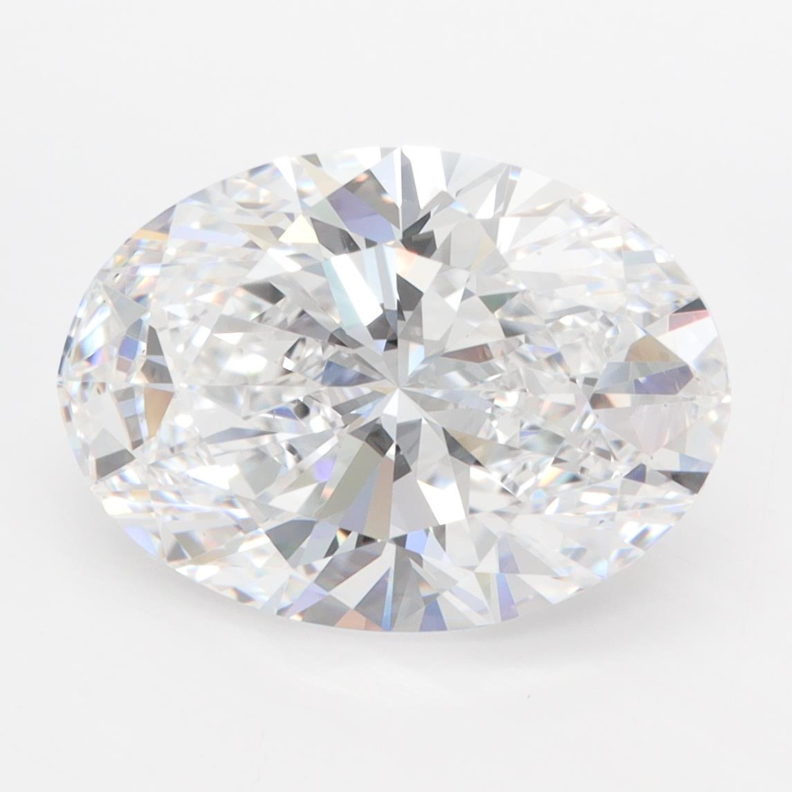 GIA 5.02 Carat Oval Lab Grown Diamond 人工培育鑽石 實驗室人造鑽石