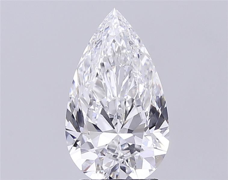 IGI 2.81 Carat Pear Lab Grown Diamond 人工培育鑽石 實驗室人造鑽石
