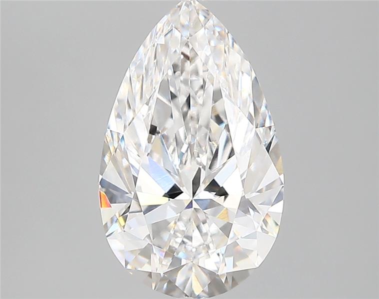 IGI 2.89 Carat Pear Lab Grown Diamond 人工培育鑽石 實驗室人造鑽石