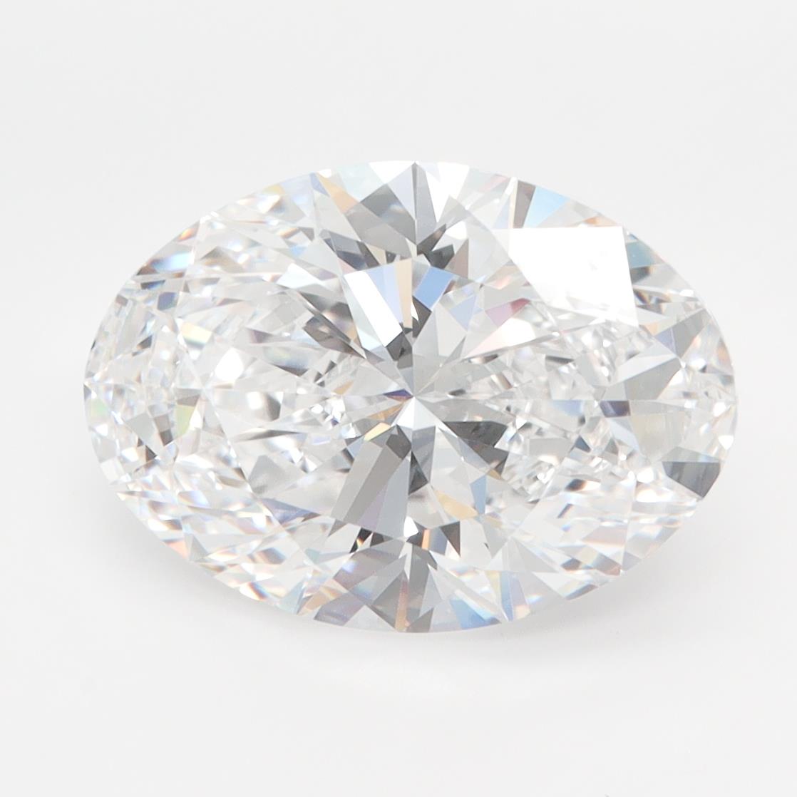 GIA 4.04 Carat Oval Lab Grown Diamond 人工培育鑽石 實驗室人造鑽石