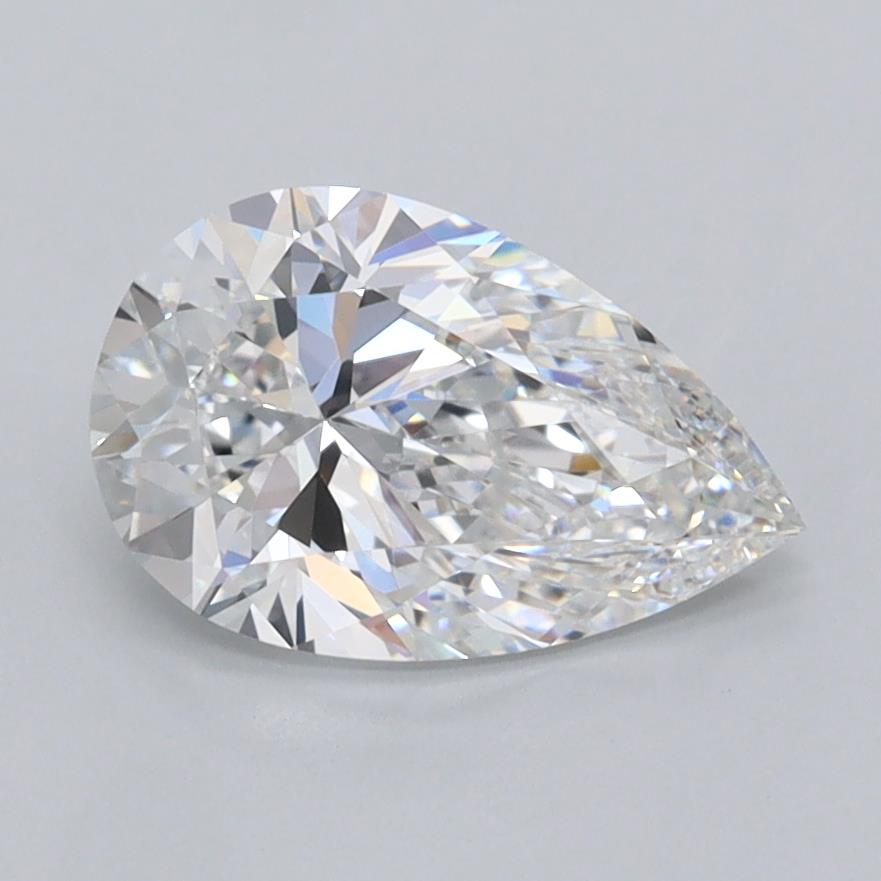 IGI 1.50 Carat Pear Lab Grown Diamond 人工培育鑽石 實驗室人造鑽石