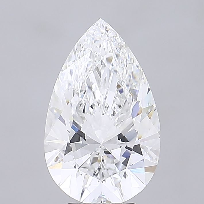IGI 6.04 Carat Pear Lab Grown Diamond 人工培育鑽石 實驗室人造鑽石